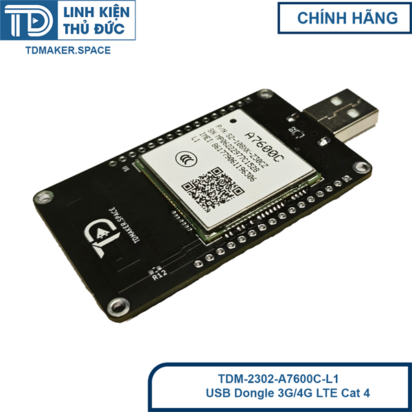 USB Dongle 4G-3G-2G SIMCOM A7600C-L1 LTE CAT 4