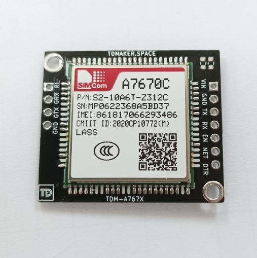 Module 4G SIMCOM TDM-A7670C-E phiên bản eSIM